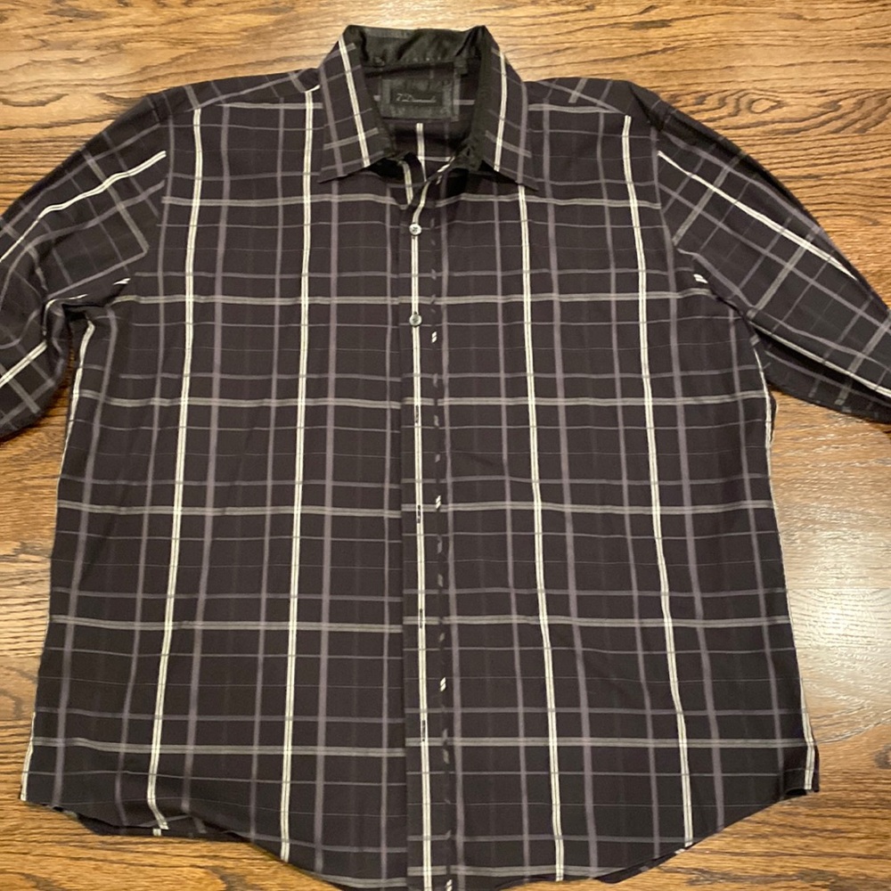 7 Diamonds long sleeve button down shirt